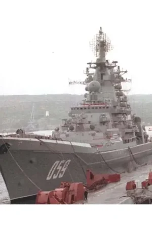 Admiral Ushakov (ex-Kirov) Russian Cruiser Schaalmodel Hoge Kwaliteit
