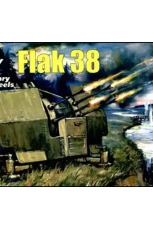 1/72 Flak 38 AA Gun Schaalmodel Snelle Levering
