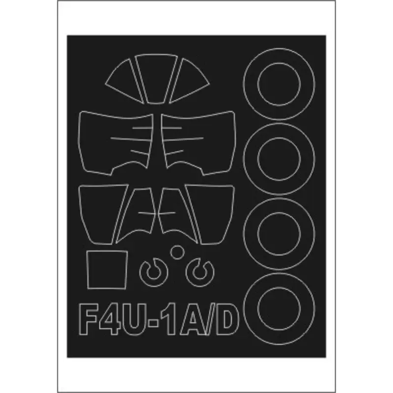 Vought F4U-1A / F4U-1D Corsair (exterior) (designed To Be Farming with Tamiya kits) Bestel Nu