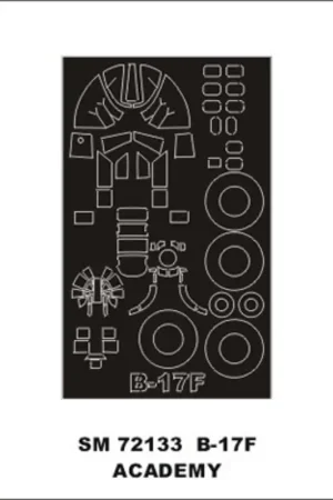 Weekendaanbieding Boeing B-17F (exterior) (designed To Be Farming with Academy kits) Accessoire