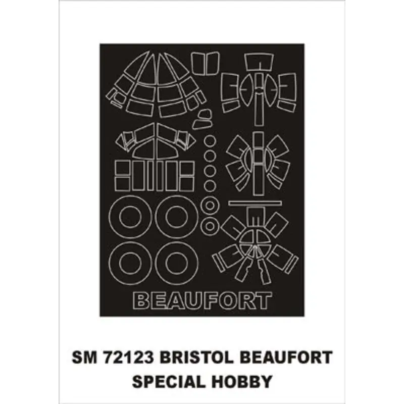 Beperkt Aanbod Bristol Beaufort Mk.I / Mk.IA / Mk.II (exterior) (designed To Be Farming with Special Hobby kits)