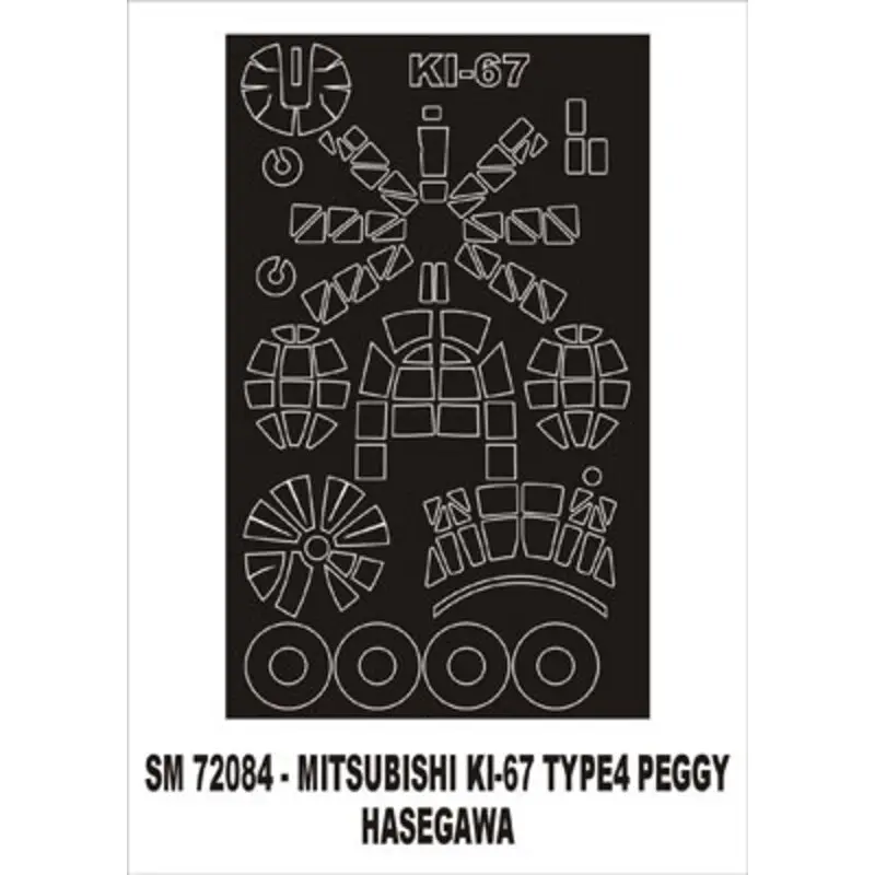 Uitverkoop Mitsubishi Ki-67 Peggy (exterior) (designed To Be Farming with Hasegawa kits) Accessoire