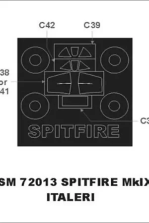 Beperkt Aanbod Supermarine Spitfire Mk.IX (exterior) (designed To Be Farming with Italeri kits) Accessoire