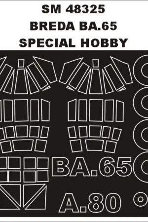 BREDA BA.65 (exterior and interior) (designed To Be Farming with SPECIAL HOBBY kits) Alleen Vandaag