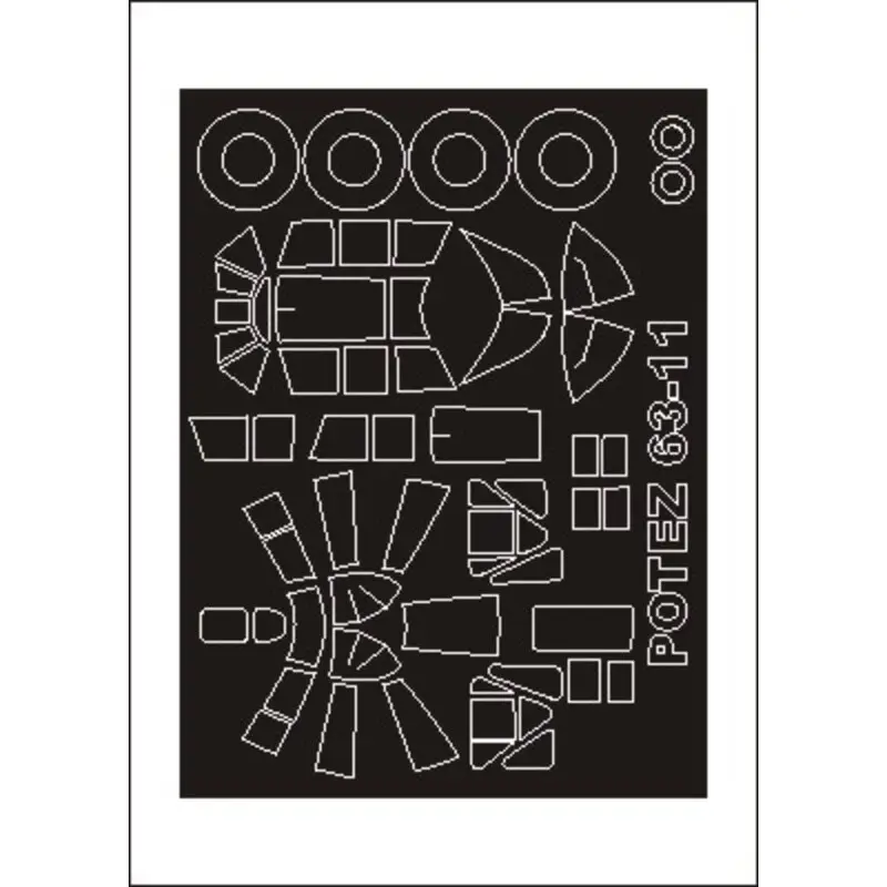 Bestel Nu Potez 63-11 (exterior and interior) (designed To Be Farming with Azur kits) Accessoire