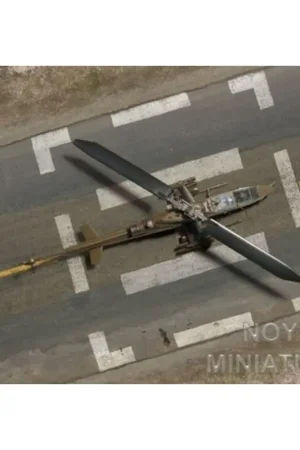 Helipad: A new tarmac sheet depicting a military helicopter tarmac. This new state-of-the-art sheet depicts an actual modern mil Speciale Aanbieding
