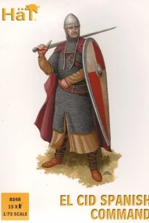 Betaalbaar El Cid Spanish Command x 15 figures Figuren