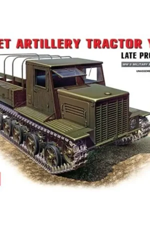 Bestel Nu Ya-12 Late Prod Soviet Artillery Tractor Schaalmodel