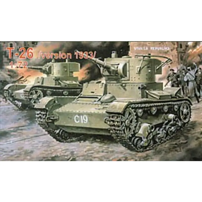T-26 wz. 1933 (ex SKIF) Schaalmodel Dagaanbieding