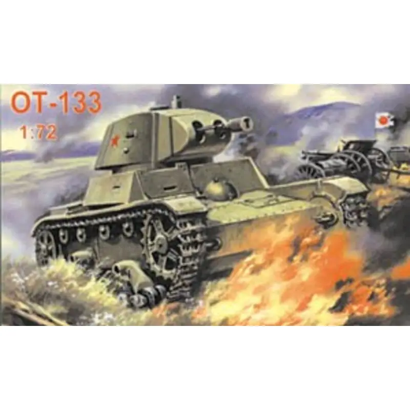 Alleen Vandaag OT-133 flame throwing tank (ex SKIF) Schaalmodel