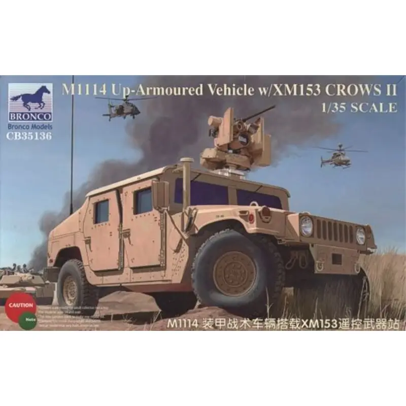 Superprijs M1114 Up-Armoured Vehicle w/XM153 CROWS II Schaalmodel