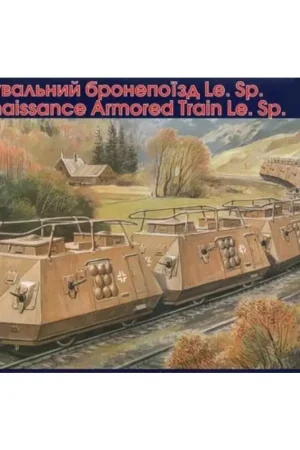 Express Levering Heavy anti aircraft car S.Sp Schaalmodel