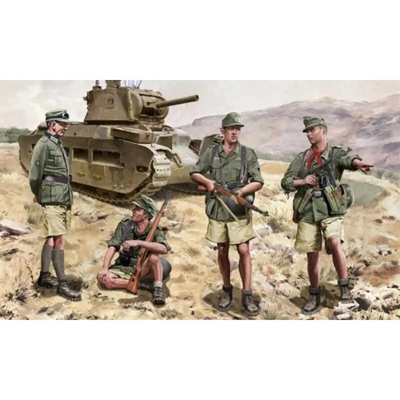 Beste Prijs Gebirgsjäger Crête 1941 Figuren