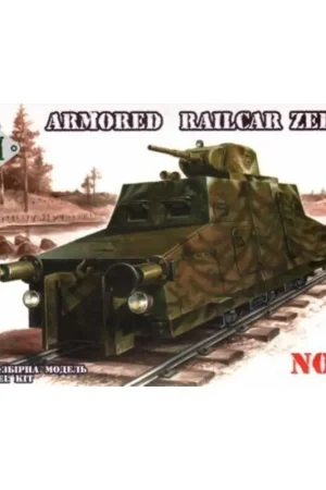 Gecertificeerd Armored railcar ZEPPELIN Schaalmodel