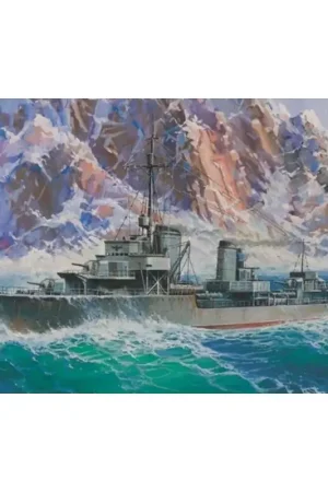 Destroyer German Z-17 Schaalmodel Korting