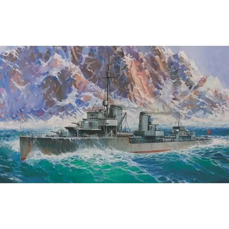 Destroyer German Z-17 Schaalmodel Korting