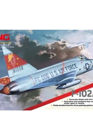 Convair F-102A (Case X) Schaalmodel Laatste Versie