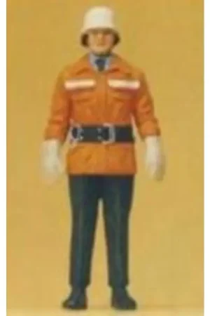 Duitse brandweerman staat in 1985 Figuurtje Lage Prijs