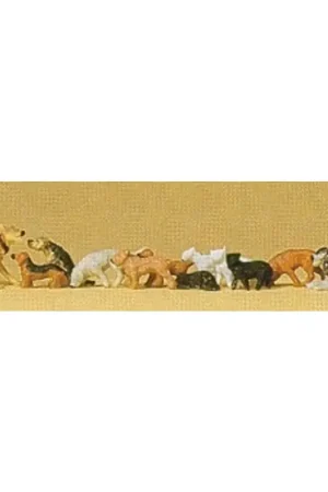 Betaalbaar Honden en katten Figuurtje