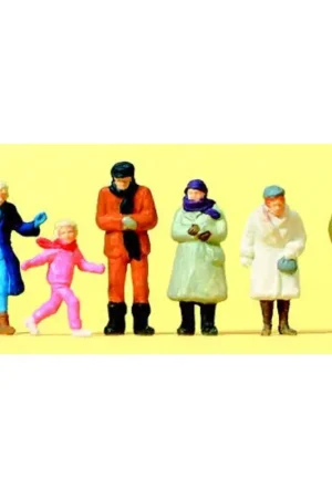 Voorbijgangers winterkleren Dagaanbieding