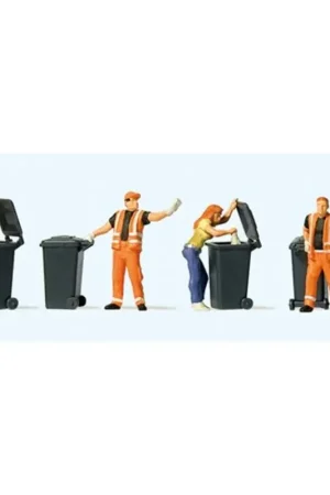 Premium Vuilnisophalers werken Figuurtje