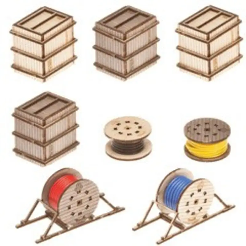 Transport boxes and cable rolls Nieuw