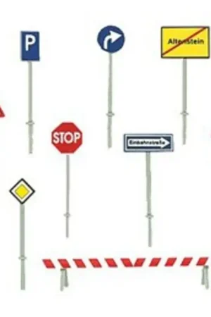 Set of traffic signs Alleen Vandaag