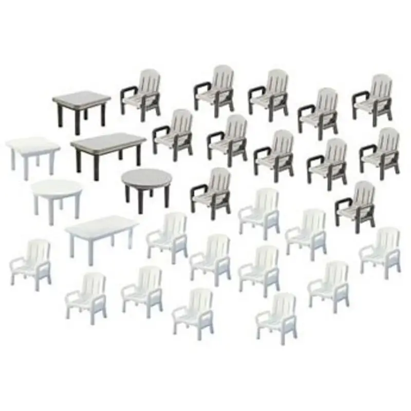 Koopje 24 Garden chairs and 6 Tables