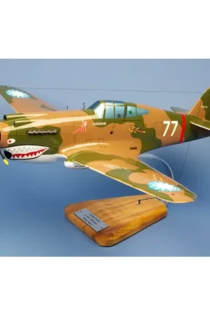 Gecertificeerd P-40B Curtiss Hawk Miniatuur