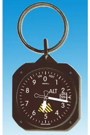Altimeter style keychain - Porte-clef Sleutelhanger Tijdelijk Beschikbaar