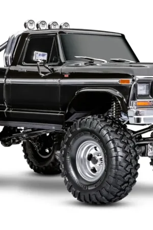 Traxxas TRX-4 Ford F-150 Truck 1979 High Trail Edition - Zwart Hoge Kwaliteit
