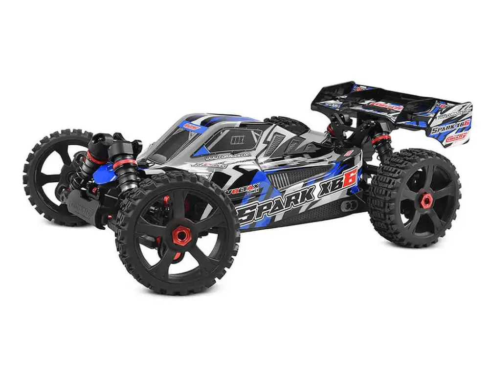 Team Corally Spark XB-6 Roller - Blauw Dagaanbieding
