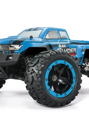 Bestseller Blackzon Slyder MT Turbo brushless 1/16 4WD RTR - Blauw