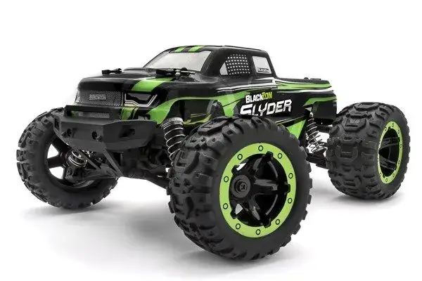 Exclusieve Aanbieding Blackzon Slyder MT 1/16 4WD RTR - Groen