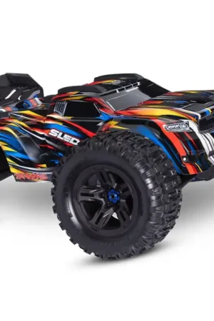 Traxxas Sledge Belted Sledgehammer 1/8 4WD Brushless RTR - Blauw Voordeelprijs