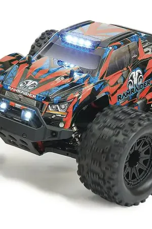 Express Levering FTX 1/10 RamRaider Brushless MT 4WD RTR - Rood/Blauw