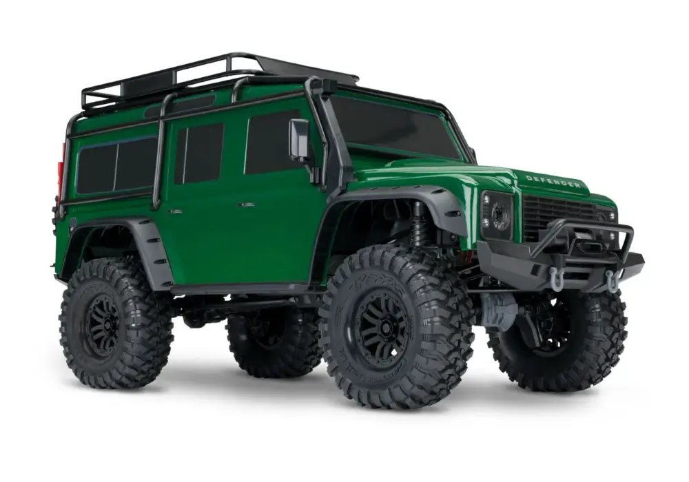 Hete Deal Traxxas TRX-4 Land Rover Defender Clipless - Groen