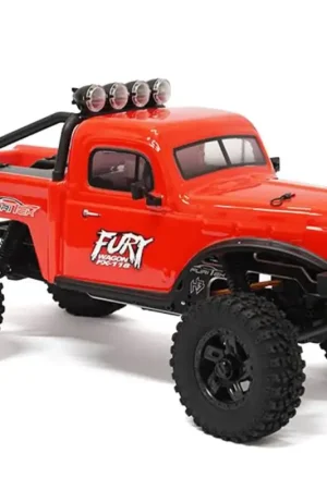 Betaalbaar Furitek 1/18 FX118 Fury Wagon brushless crawler RTR - Rood