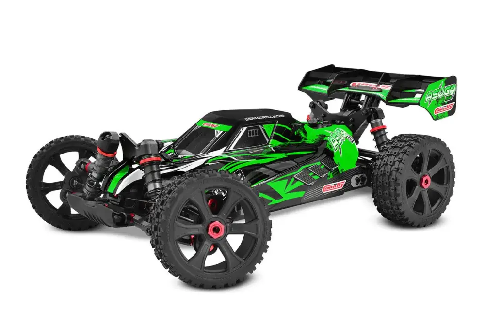 Lage Kosten Team Corally Asuga XLR Roller - Groen