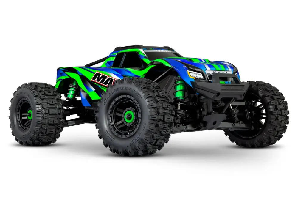 Traxxas Wide Maxx 1/10 4S brushless monster truck RTR - Groen Fabrieksprijs