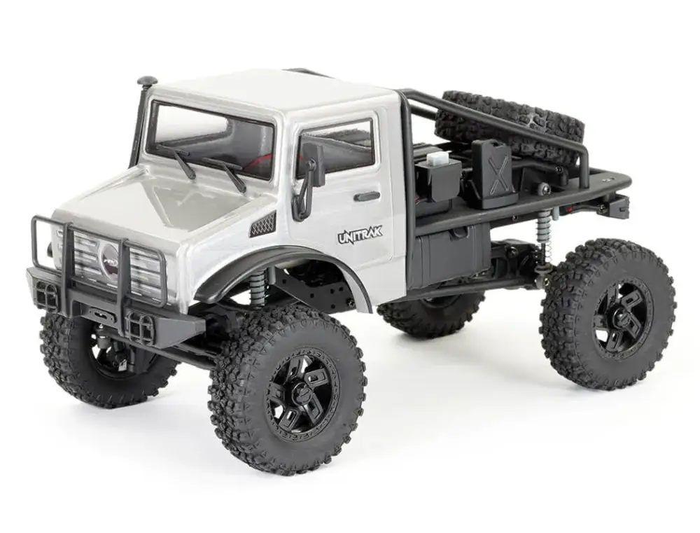FTX Outback Mini XP EVO Unitrak 4WD electro crawler RTR - Zilver Aanbieding