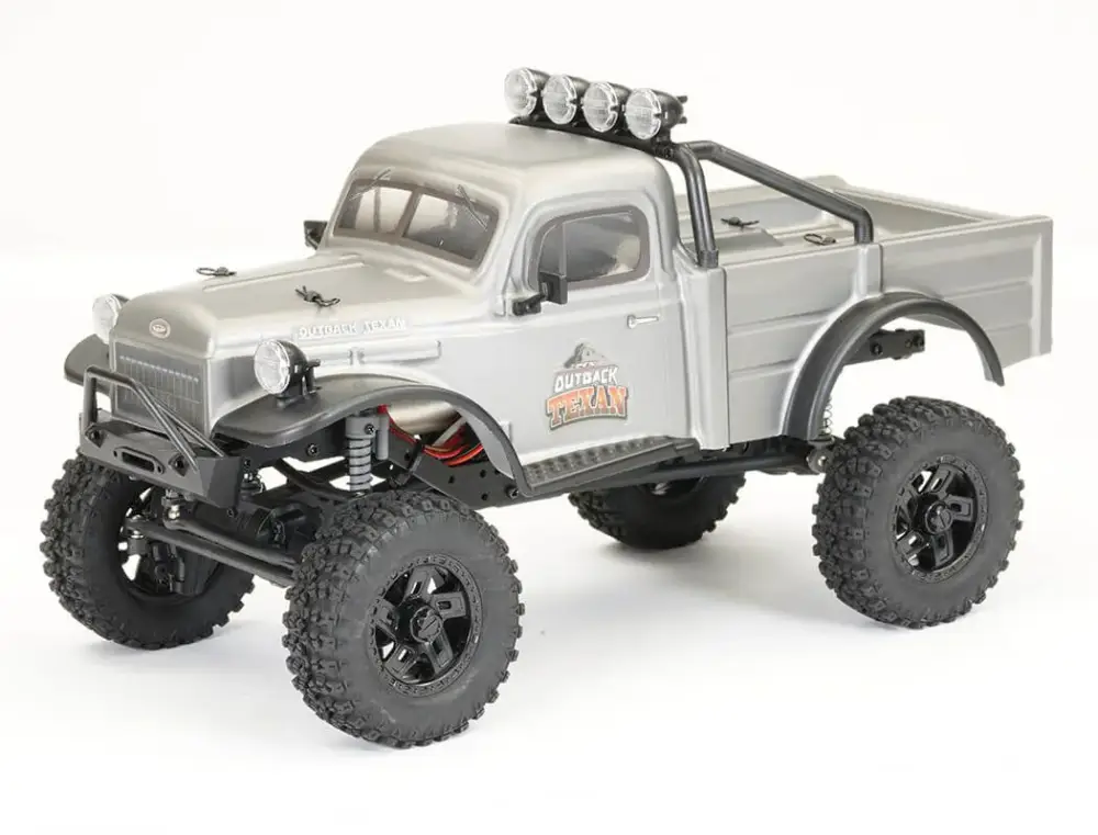 FTX Outback Mini XP EVO Texan 4WD electro crawler RTR - Grijs Koopje
