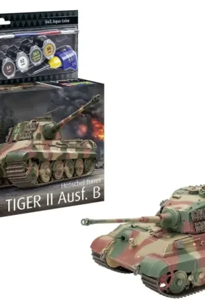 Meest Verkocht Revell 1/35 Tiger II Ausf. B Model-Set