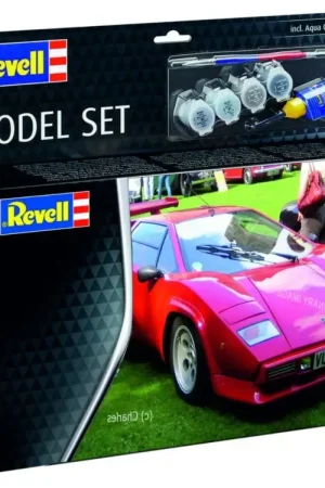 Weekendaanbieding Revell 1/24 Lamborghini Countach LP500S Model Set