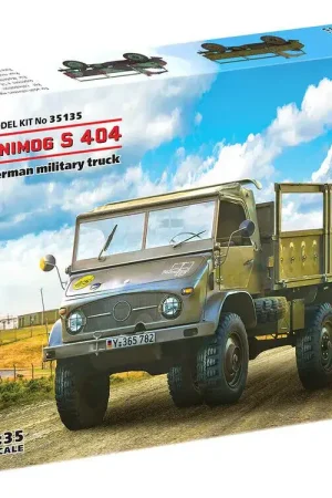 ICM Unimog S 404, German military truck 1/35 Koop Vandaag