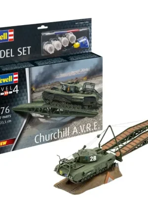 Revell 1/76 Churchill A.V.R.E. model-set Direct Verzonden