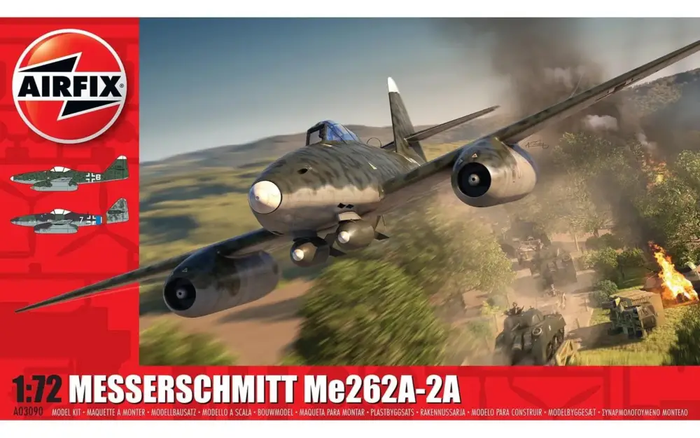 Airfix 1/72 Messerschmitt Me262A-2A Lage Prijs