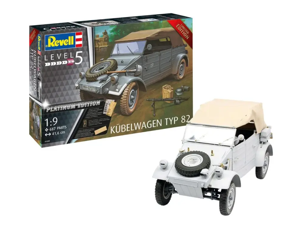 Revell 1/9 Kübelwagen TYP 82 Platinum Edition Koop Vandaag