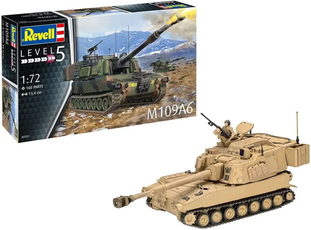 Revell 1/72 M109A6 Meest Verkocht
