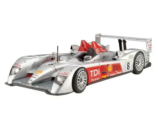 Beperkte Voorraad Revell 1/24 Audi R10 TDI Gift set ''Le Mans'' incl. 3D diorama